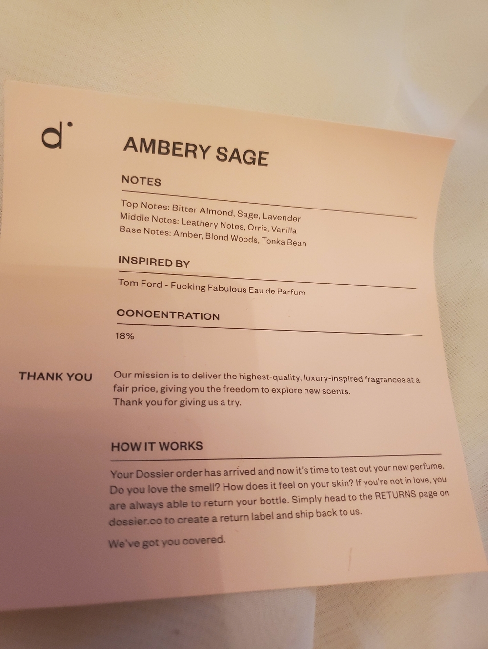 🔆AMERY SAGE BRAND NEW IN BOX - Picture 4 of 5